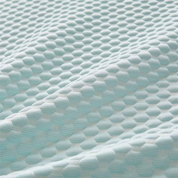 91家纺网 家纺一手货源 找家纺 寐珂 2025新款A类凉感魔豆豆床垫-双人款 薄荷绿