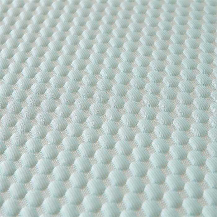 91家纺网 家纺一手货源 找家纺 寐珂 2025新款A类凉感魔豆豆床垫-学生款 薄荷绿