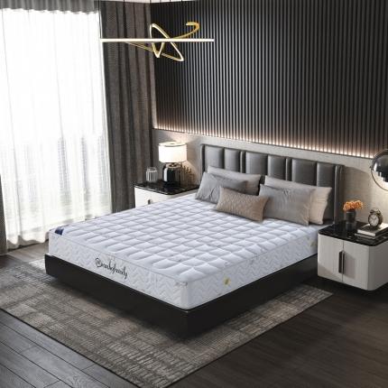 时奥 2022新款弹簧床垫-羊绒款（针织面料） 独立弹簧+1.0乳胶(21cm)