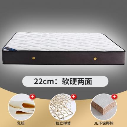 91家纺网 家纺一手货源 找家纺 （总）时奥 2022新款弹簧床垫-M23（针织面料）