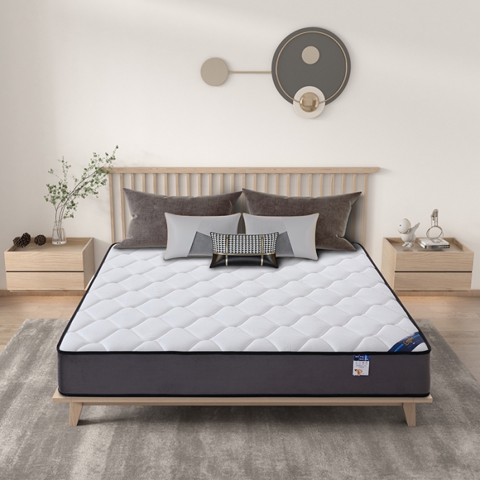 91家纺网 家纺一手货源 找家纺 时奥 2022新款弹簧床垫-M23（针织面料） 独立弹簧+2.0乳胶(22cm)