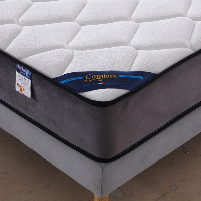 91家纺网 家纺一手货源 找家纺 时奥 2022新款弹簧床垫-M23（针织面料） 独立弹簧+1.0乳胶(21cm)