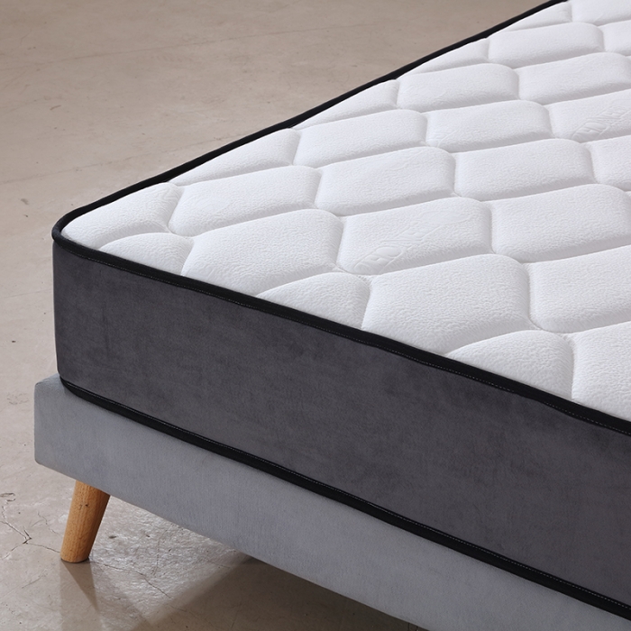 91家纺网 家纺一手货源 找家纺 时奥 2022新款弹簧床垫-M23（针织面料） 独立弹簧+海绵（20cm）