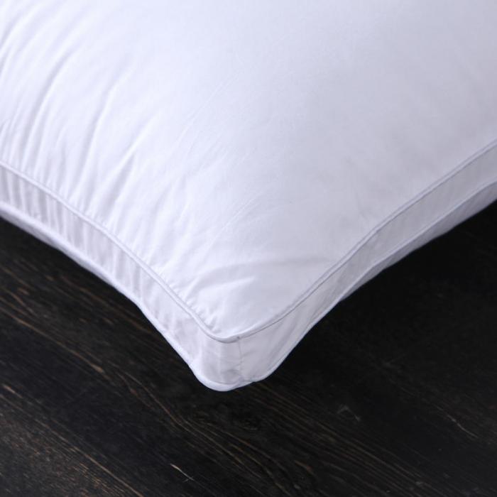 91家纺网 家纺一手货源 找家纺 新款全棉五星级酒店枕立体纯白羽丝绒枕