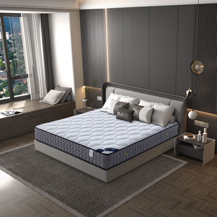 91家纺网 家纺一手货源 找家纺 时奥 2022新款弹簧床垫-M05（针织面料） 独立弹簧+2.0乳胶(22cm)