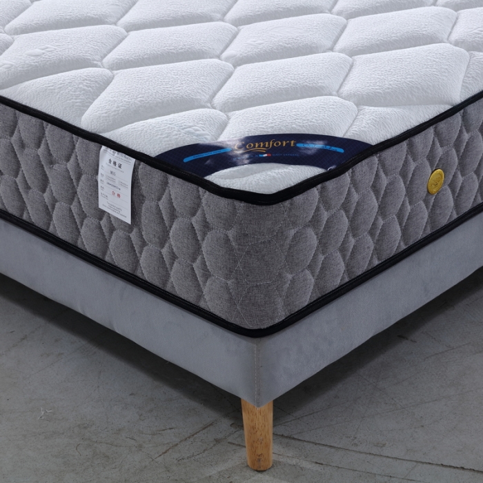 91家纺网 家纺一手货源 找家纺 时奥 2022新款弹簧床垫-M05（针织面料） 独立弹簧+1.2棕(21cm)