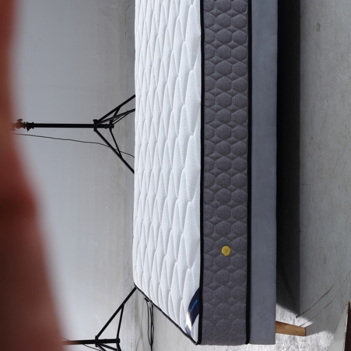 91家纺网 家纺一手货源 找家纺 时奥 2022新款弹簧床垫-M05（针织面料） 独立弹簧+1.0乳胶(21cm)