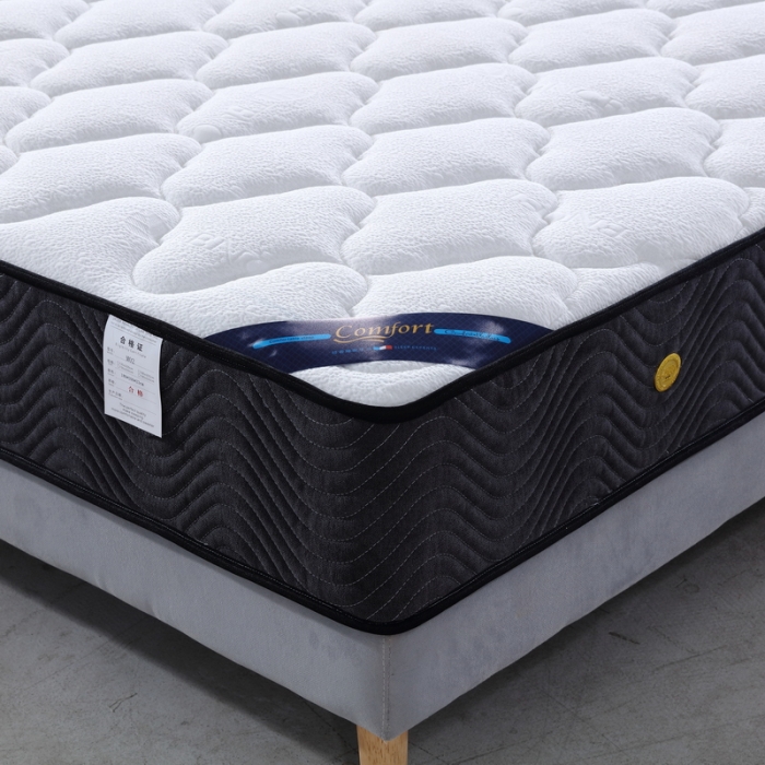 91家纺网 家纺一手货源 找家纺 时奥 2022新款弹簧床垫-M02（针织面料） 独立弹簧+1.0乳胶(21cm)