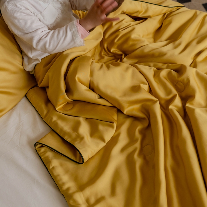 91家纺网 家纺一手货源 找家纺 （总）汇庭 2022新款单人绣花天丝夏被子被芯