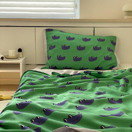 91家纺网 家纺一手货源 找家纺 （总）汇庭 2022新款单人天丝卡通印花夏被子被芯