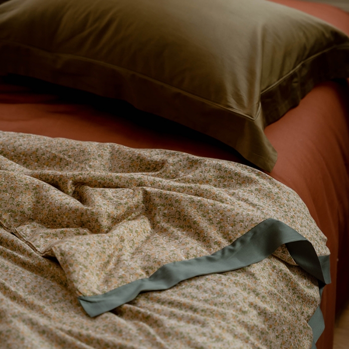 91家纺网 家纺一手货源 找家纺 （总）汇庭 2022新款拼色印花夏被子被芯-风格一