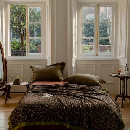 汇庭 2022新款拼色印花夏被子被芯-风格一 欧丽