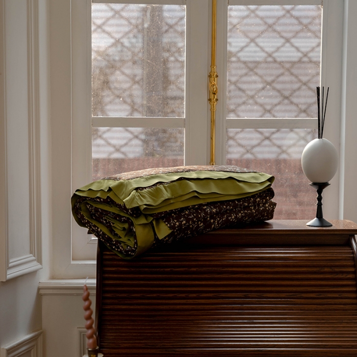 91家纺网 家纺一手货源 找家纺 汇庭 2022新款拼色印花夏被子被芯-风格一 欧丽