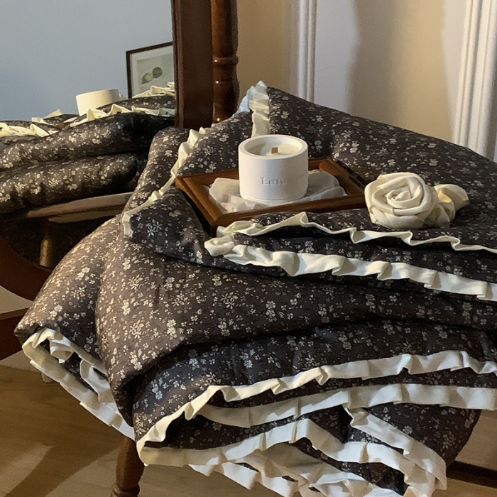 91家纺网 家纺一手货源 找家纺 汇庭 2022新款拼色印花夏被子被芯-风格二 布鲁