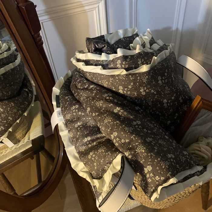 91家纺网 家纺一手货源 找家纺 汇庭 2022新款拼色印花夏被子被芯-风格二 布鲁