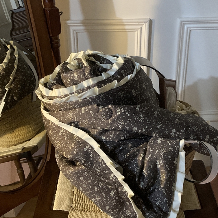 91家纺网 家纺一手货源 找家纺 汇庭 2022新款拼色印花夏被子被芯-风格二 布鲁