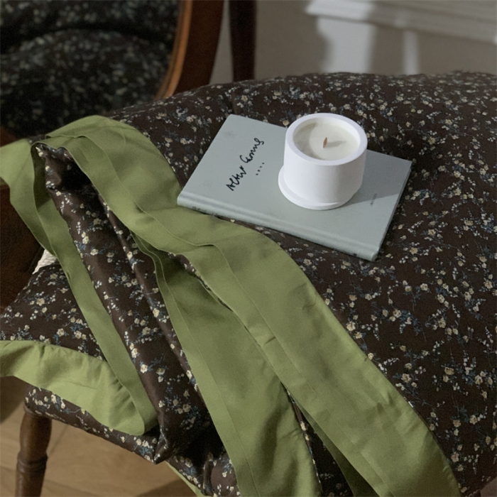 91家纺网 家纺一手货源 找家纺 汇庭 2022新款拼色印花夏被子被芯-风格二 欧丽