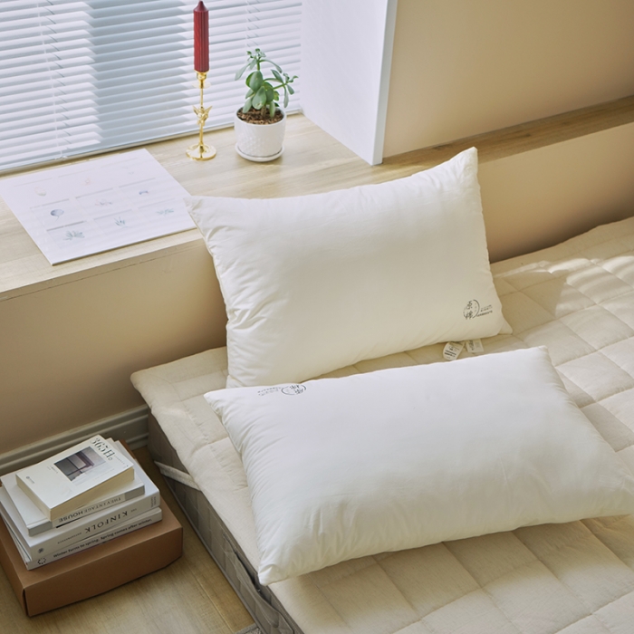 91家纺网 家纺一手货源 找家纺 巴宝路 2025新款A类原棉枕 基础酒店枕