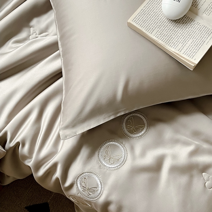 91家纺网 家纺一手货源 找家纺 汇庭 2022新款雅思兰夏凉被被子被芯 浅灰