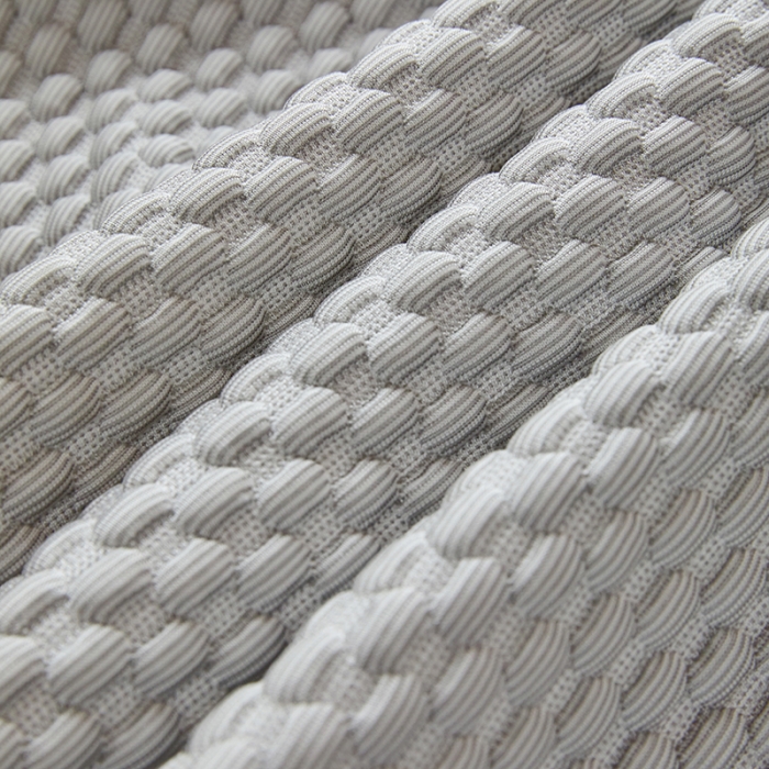 91家纺网 家纺一手货源 找家纺 金丝鸟 2022新款花边床笠款冰豆豆凉席 花边款浅灰色