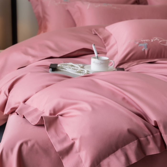 91家纺网 家纺一手货源 找家纺 （总）芊寻家居 2024新款全棉长绒棉四件套