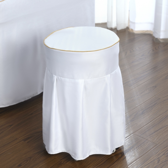 91家纺网 家纺一手货源 找家纺 莉人坊美容床罩批发 2023十美段天丝美容床罩四件套-真爱至上-白色