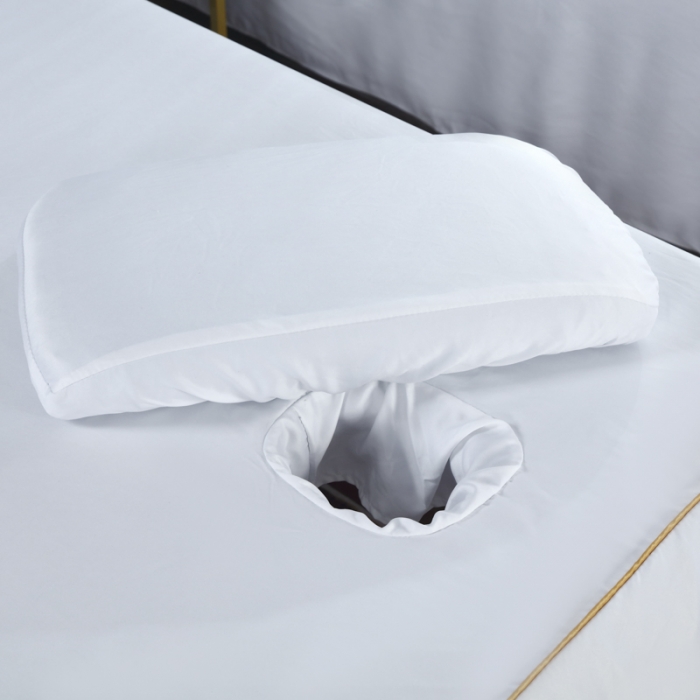 91家纺网 家纺一手货源 找家纺 莉人坊美容床罩批发 2023十美段天丝美容床罩四件套-真爱至上-白色