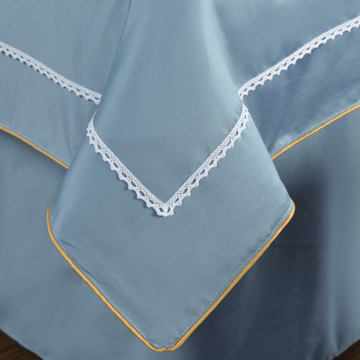 91家纺网 家纺一手货源 找家纺 莉人坊美容床罩批发 2023十美段天丝美容床罩四件套-真爱至上-蓝色