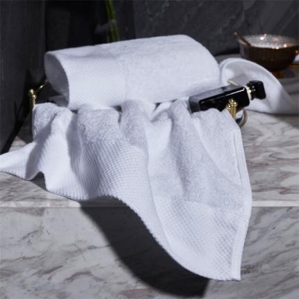 总 罗菲尼 2022白色全棉毛巾方巾酒店用品宾馆用品民宿用品