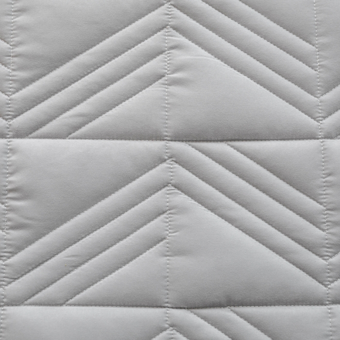 91家纺网 家纺一手货源 找家纺 给笠 2023新款原棉床笠 几何格-星灰