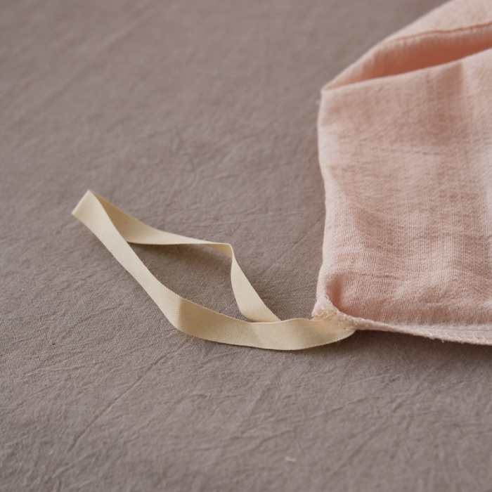 91家纺网 家纺一手货源 找家纺 安莱生活 2022新款春夏双股细支泡泡纱绑带款四件套 泡泡纱粉