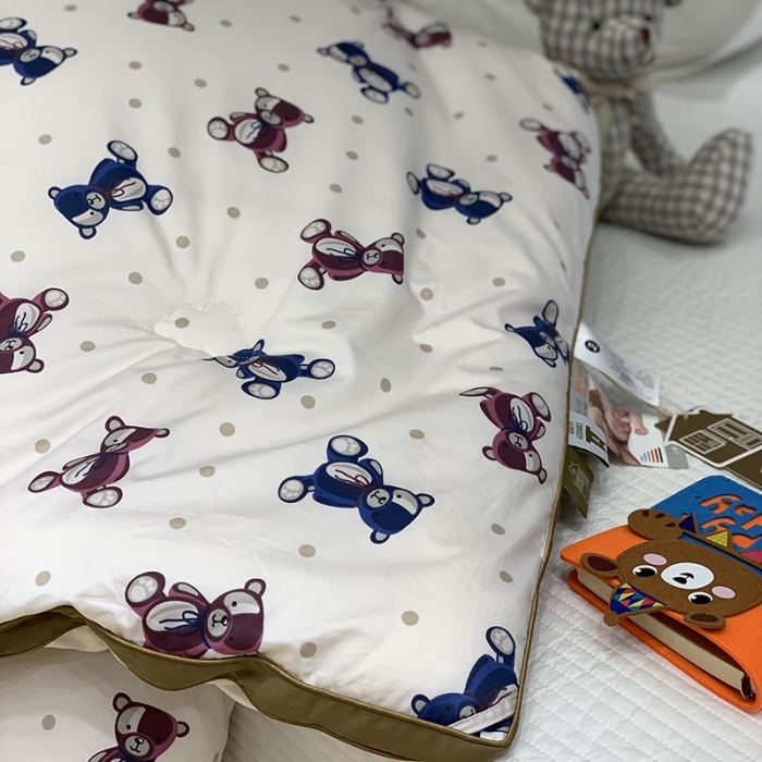 91家纺网 家纺一手货源 找家纺 汇庭 2021新款长绒棉冬被 冰冰熊