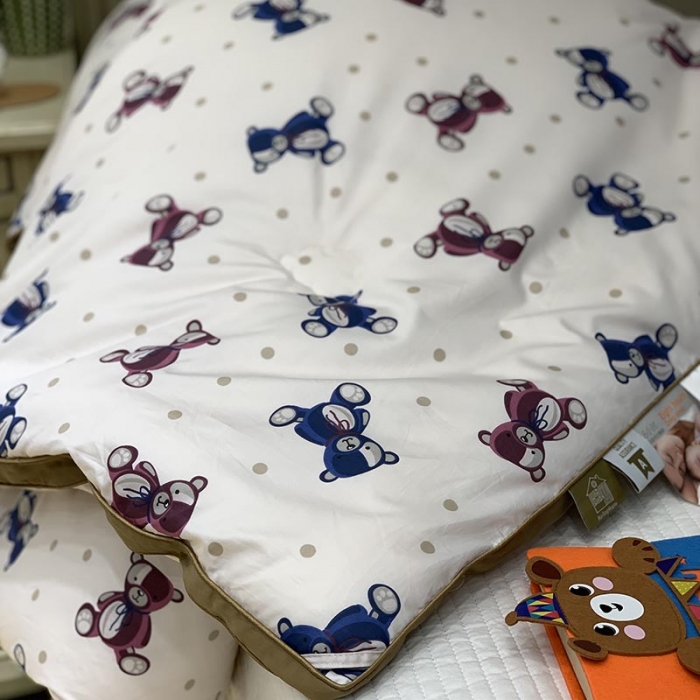 91家纺网 家纺一手货源 找家纺 汇庭 2021新款长绒棉冬被 冰冰熊