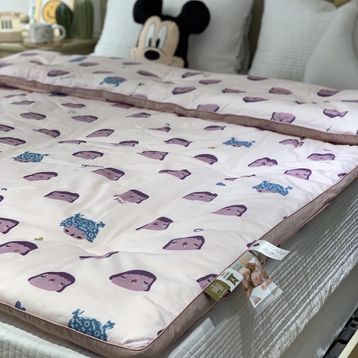 91家纺网 家纺一手货源 找家纺 汇庭 2021新款长绒棉冬被 丑妞妞