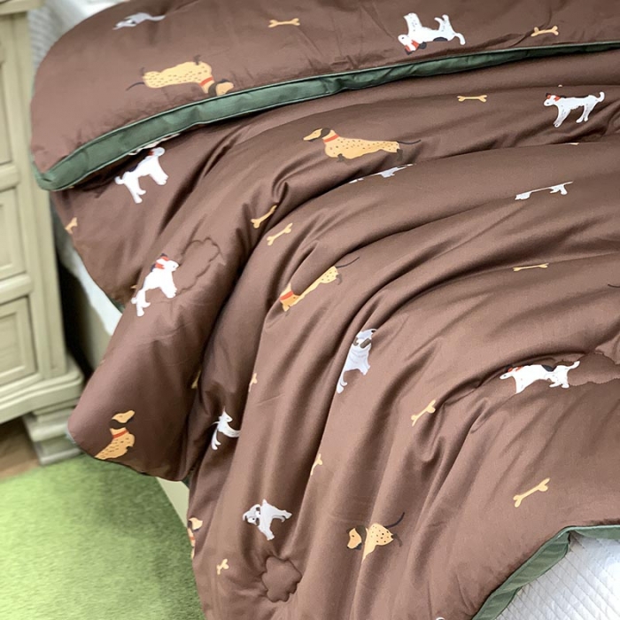 91家纺网 家纺一手货源 找家纺 汇庭 2021新款长绒棉冬被 法斗