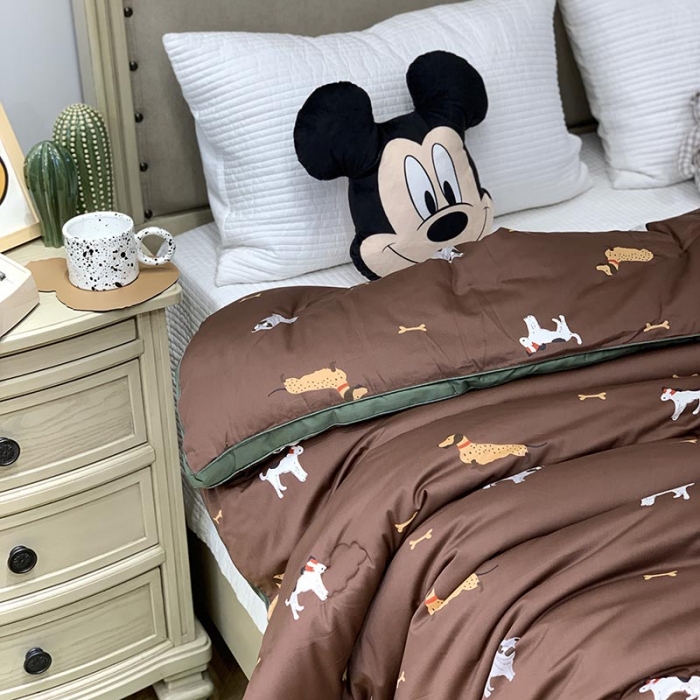 91家纺网 家纺一手货源 找家纺 汇庭 2021新款长绒棉冬被 法斗