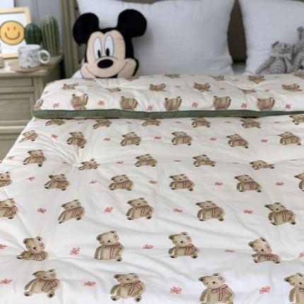 汇庭 2021新款长绒棉冬被 乖乖熊