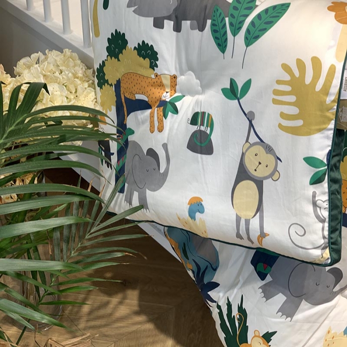 91家纺网 家纺一手货源 找家纺 汇庭 2021新款长绒棉冬被 快乐森林