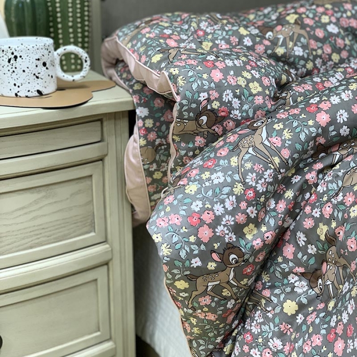 91家纺网 家纺一手货源 找家纺 汇庭 2021新款长绒棉冬被 鹿卡卡