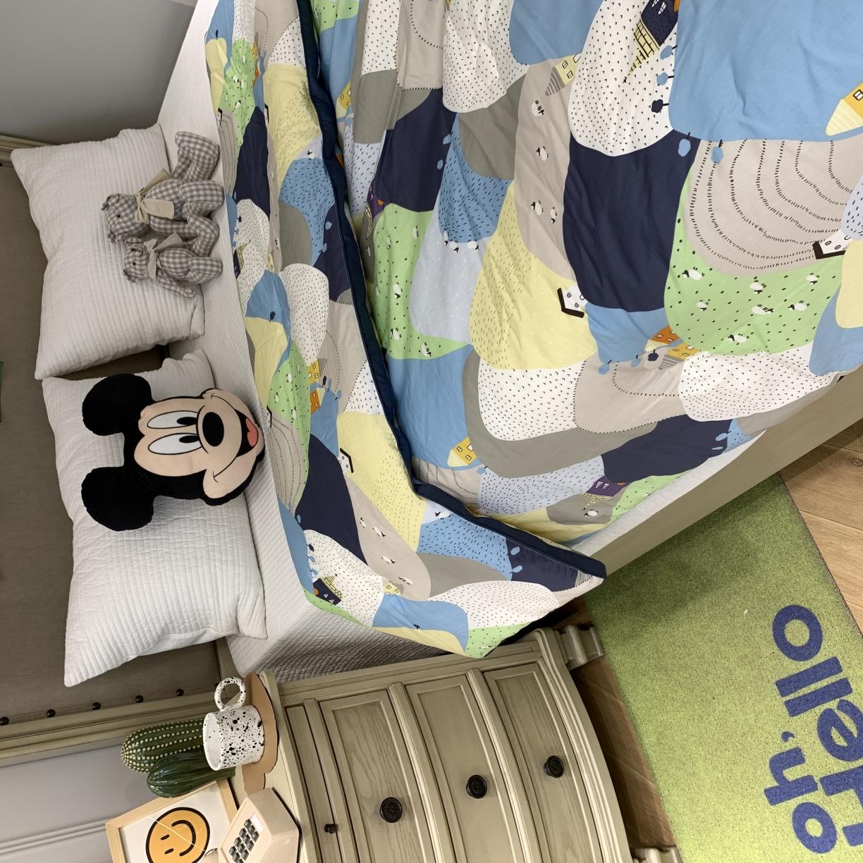 91家纺网 家纺一手货源 找家纺 汇庭 2021新款长绒棉冬被 洛洛卡