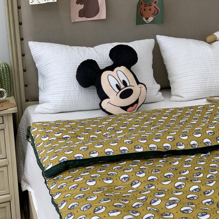 91家纺网 家纺一手货源 找家纺 汇庭 2021新款长绒棉冬被 猫头