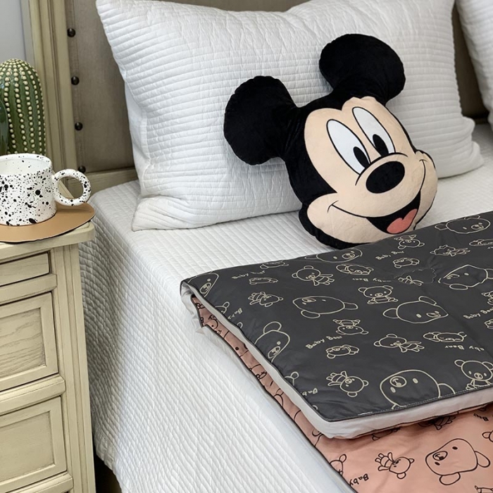 91家纺网 家纺一手货源 找家纺 汇庭 2021新款长绒棉冬被 趴趴熊AB