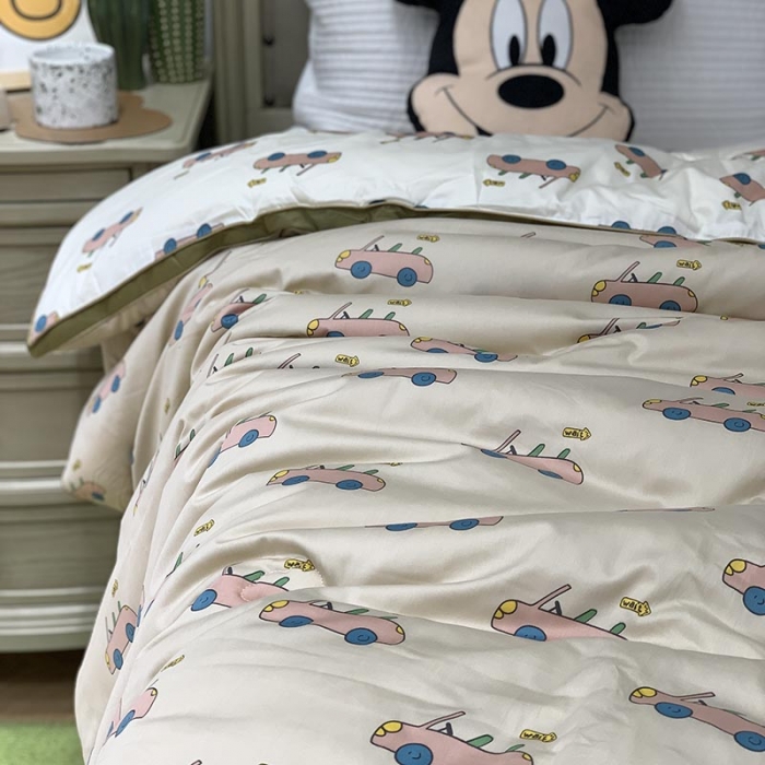 91家纺网 家纺一手货源 找家纺 汇庭 2021新款长绒棉冬被 跑车