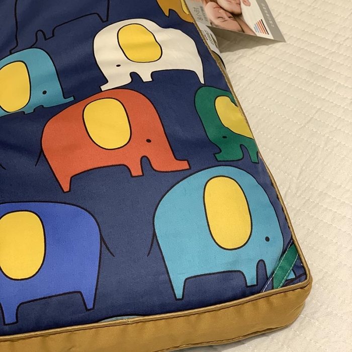 91家纺网 家纺一手货源 找家纺 汇庭 2021新款长绒棉冬被 七彩小象