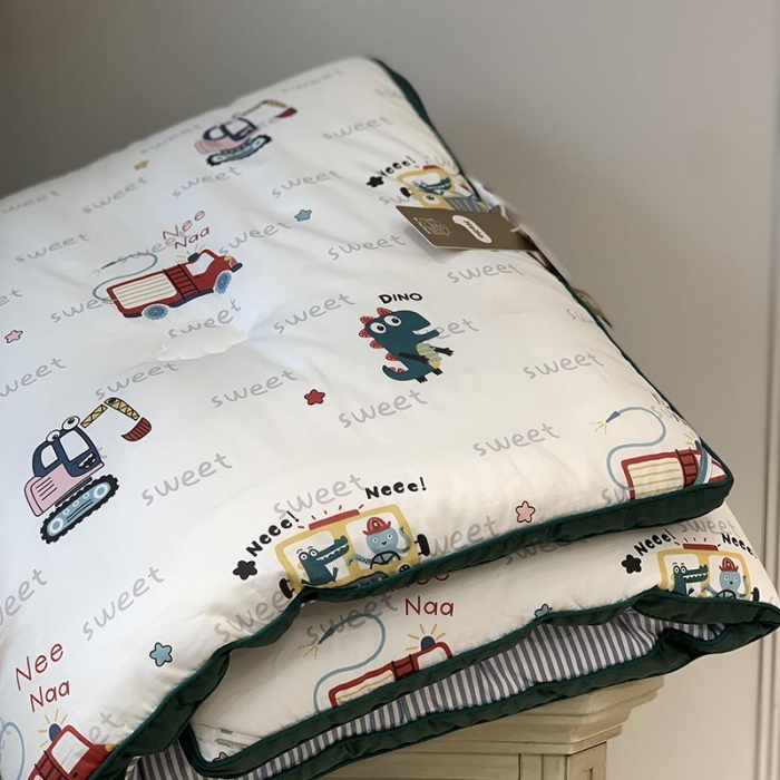 91家纺网 家纺一手货源 找家纺 汇庭 2021新款长绒棉冬被 汽车总动员AB