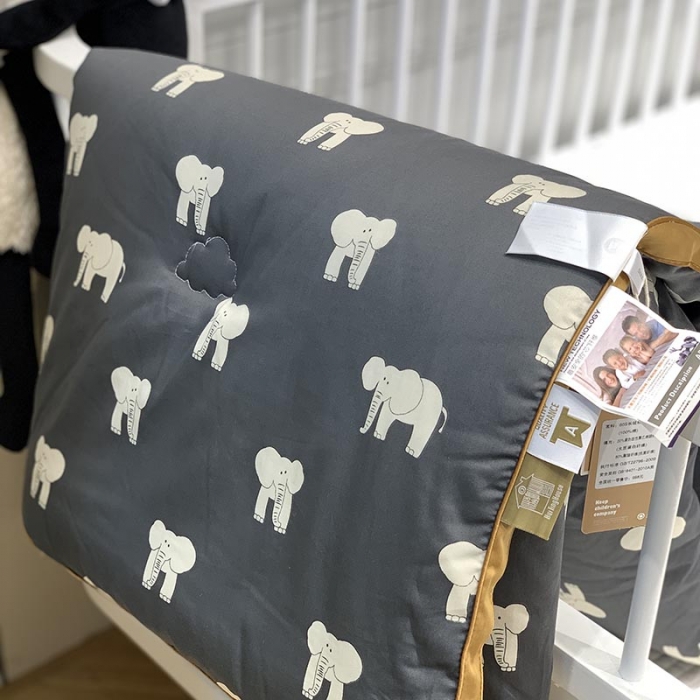 91家纺网 家纺一手货源 找家纺 汇庭 2021新款长绒棉冬被 象多多