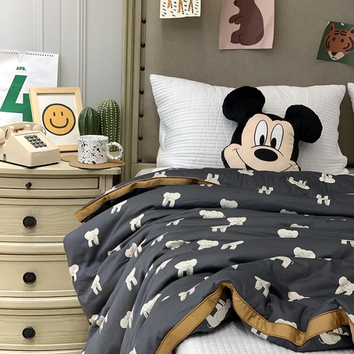 91家纺网 家纺一手货源 找家纺 汇庭 2021新款长绒棉冬被 象多多