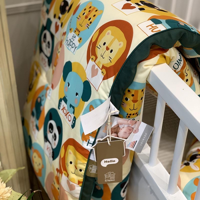 91家纺网 家纺一手货源 找家纺 汇庭 2021新款长绒棉冬被 熊猫