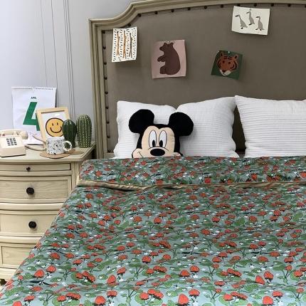 汇庭 2021新款长绒棉冬被 芝士草莓