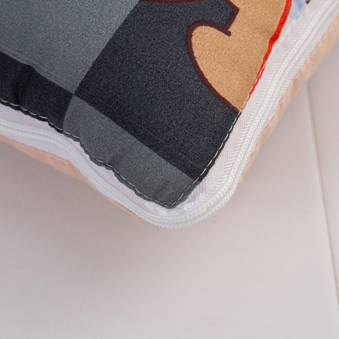 91家纺网 家纺一手货源 找家纺 枕芯真意 2023新款精疏棉抱枕被茶杯熊